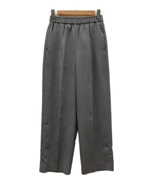 ENFOLD（エンフォルド）ENFOLD (エンフォルド) Straight Pants グレー サイズ:36の古着・服飾アイテム