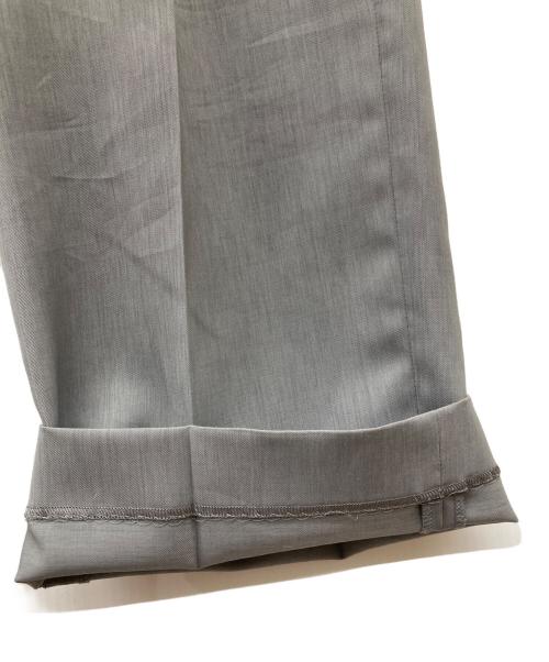 ENFOLD（エンフォルド）ENFOLD (エンフォルド) Straight Pants グレー サイズ:36の古着・服飾アイテム