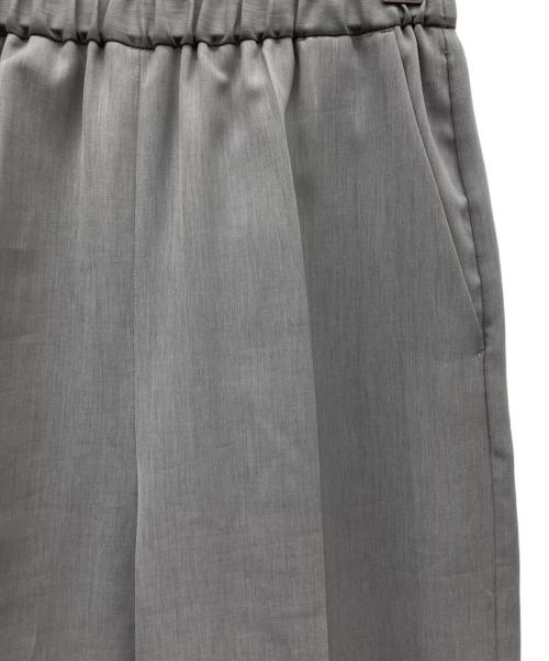 ENFOLD（エンフォルド）ENFOLD (エンフォルド) Straight Pants グレー サイズ:36の古着・服飾アイテム