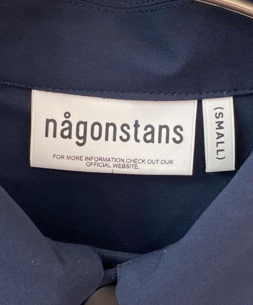 nagonstans（ナゴンスタンス）nagonstans (ナゴンスタンス) water-repellent coat jacket ネイビー サイズ:SMALLの古着・服飾アイテム