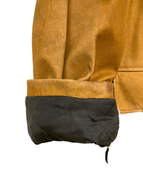 Schott（ショット）Schott (ショット) ヌバックレザーコート キャメル サイズ:40の古着・服飾アイテム