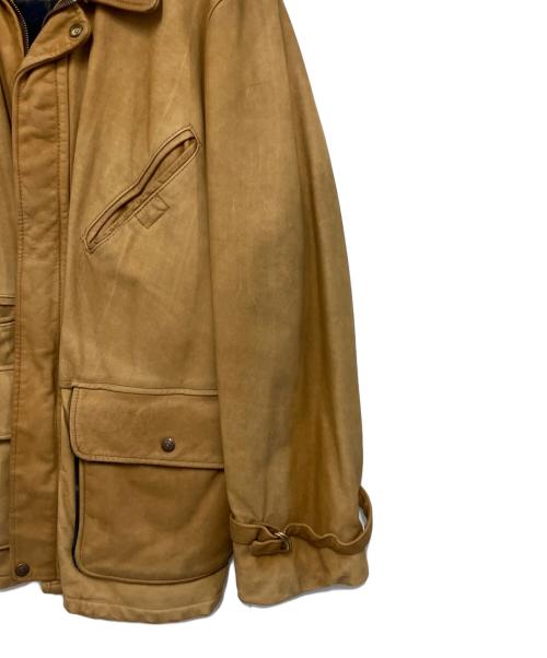 Schott（ショット）Schott (ショット) ヌバックレザーコート キャメル サイズ:40の古着・服飾アイテム