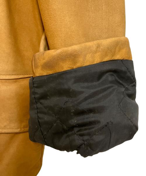 Schott（ショット）Schott (ショット) ヌバックレザーコート キャメル サイズ:40の古着・服飾アイテム