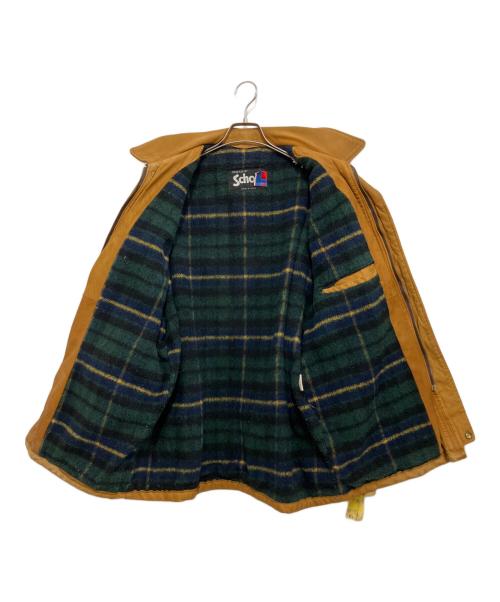 Schott（ショット）Schott (ショット) ヌバックレザーコート キャメル サイズ:40の古着・服飾アイテム