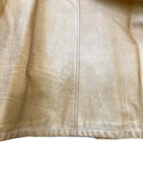 Schott（ショット）Schott (ショット) ヌバックレザーコート キャメル サイズ:40の古着・服飾アイテム