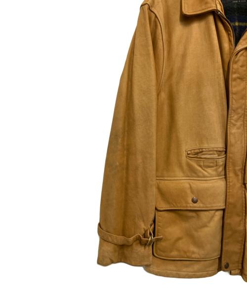 Schott（ショット）Schott (ショット) ヌバックレザーコート キャメル サイズ:40の古着・服飾アイテム