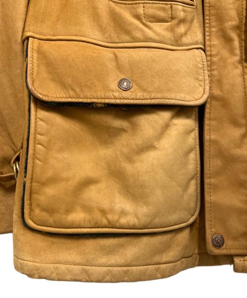 Schott（ショット）Schott (ショット) ヌバックレザーコート キャメル サイズ:40の古着・服飾アイテム