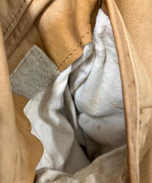 Schott（ショット）Schott (ショット) ヌバックレザーコート キャメル サイズ:40の古着・服飾アイテム
