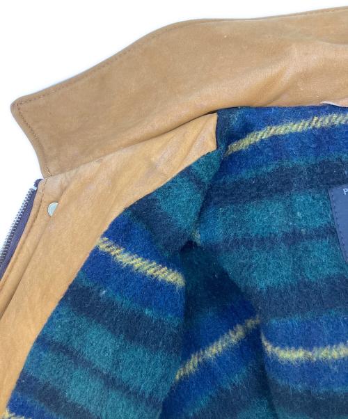 Schott（ショット）Schott (ショット) ヌバックレザーコート キャメル サイズ:40の古着・服飾アイテム