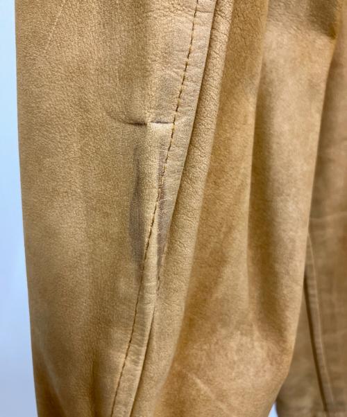 Schott（ショット）Schott (ショット) ヌバックレザーコート キャメル サイズ:40の古着・服飾アイテム