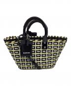 BALENCIAGAバレンシアガ）の古着「ショルダーバッグ」｜イエロー×ブラック