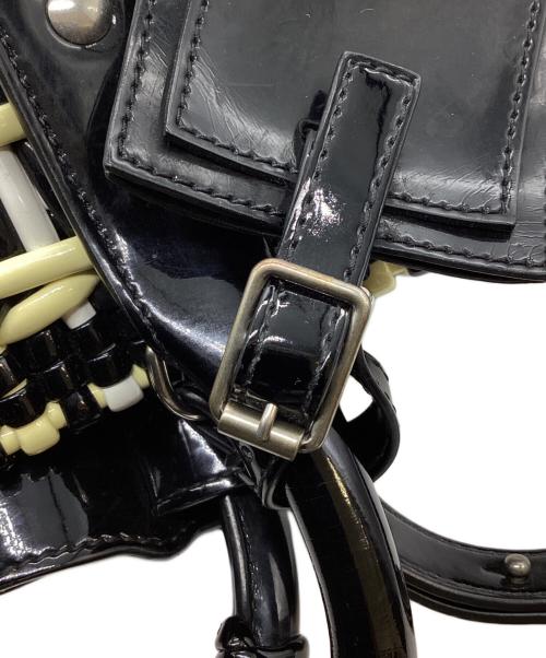BALENCIAGA（バレンシアガ）BALENCIAGA (バレンシアガ) ショルダーバッグ イエロー×ブラックの古着・服飾アイテム