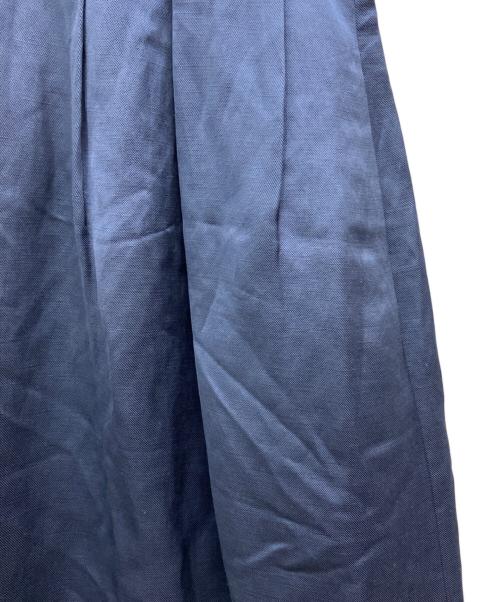 CYCLAS（シクラス）CYCLAS (シクラス) リネンサテン タックワンピース ネイビー サイズ:36の古着・服飾アイテム