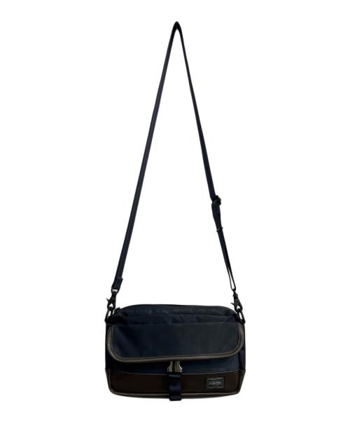 PORTER（ポーター）PORTER (ポーター) SAC'S BAR (サックスバー) ショルダーバッグ ネイビーの古着・服飾アイテム