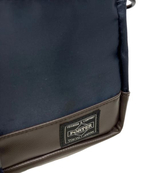 PORTER（ポーター）PORTER (ポーター) SAC'S BAR (サックスバー) ショルダーバッグ ネイビーの古着・服飾アイテム