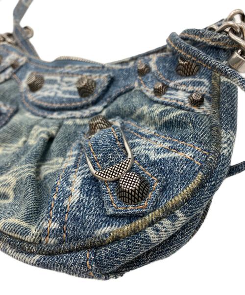 BALENCIAGA（バレンシアガ）BALENCIAGA (バレンシアガ) ルカゴール ミニ デニム インディゴの古着・服飾アイテム
