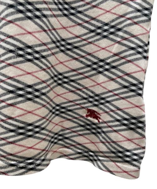 BURBERRY LONDON（バーバリーロンドン）BURBERRY LONDON (バーバリーロンドン) 七分丈カットソー ベージュ サイズ:18の古着・服飾アイテム