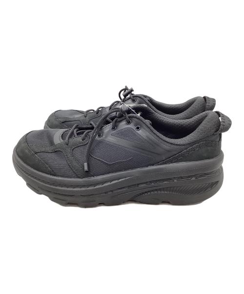 HOKA（ホカ）HOKA (ホカ) Bondi ローカットスニーカー ブラック サイズ:28cmの古着・服飾アイテム