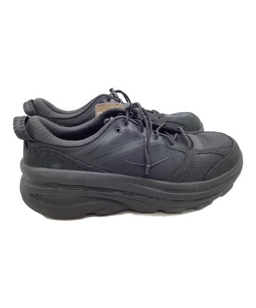 HOKA（ホカ）HOKA (ホカ) Bondi ローカットスニーカー ブラック サイズ:28cmの古着・服飾アイテム