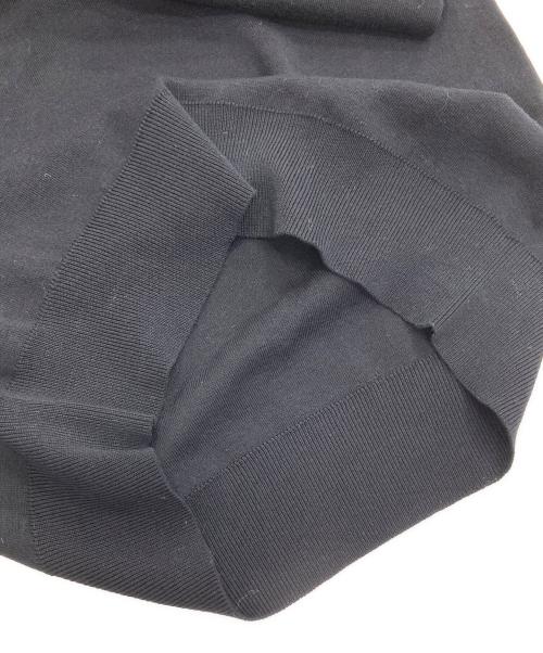 UNITED ARROWS（ユナイテッドアローズ）UNITED ARROWS (ユナイテッドアローズ) ハイネック ノースリーブ ニット ウォッシャブル ブラック サイズ:Free 未使用品の古着・服飾アイテム