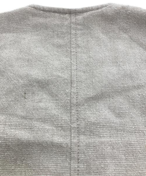 Spick and Span（スピック＆スパン）Spick and Span (スピック＆スパン) リネンシルクロングジレ アイボリー サイズ:下記参照の古着・服飾アイテム