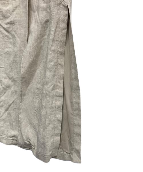 Spick and Span（スピック＆スパン）Spick and Span (スピック＆スパン) リネンシルクロングジレ アイボリー サイズ:下記参照の古着・服飾アイテム