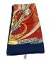 Salvatore Ferragamo (サルヴァトーレ フェラガモ) 熱帯魚柄大判スカーフ レッド：8000円