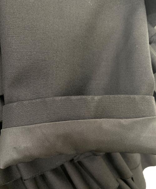 CLANE（クラネ）CLANE (クラネ) FRILLED TAILORED JACKET ブラック サイズ:1の古着・服飾アイテム