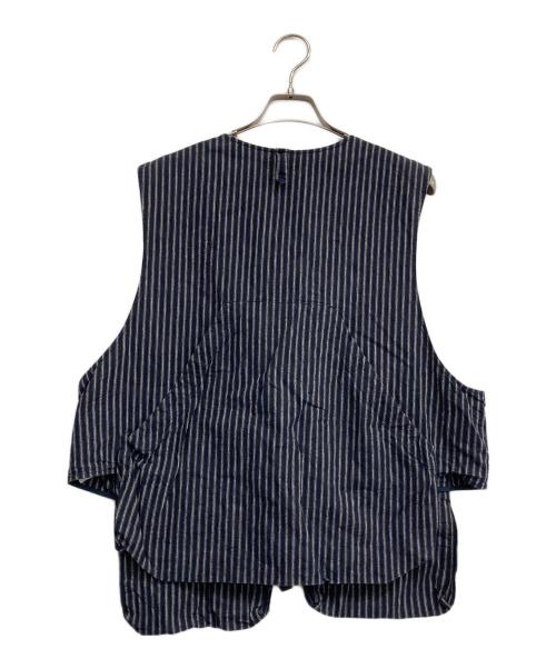 Engineered Garments（エンジニアド ガーメンツ）Engineered Garments (エンジニアド ガーメンツ) Fowl vest ネイビー サイズ:L 未使用品の古着・服飾アイテム