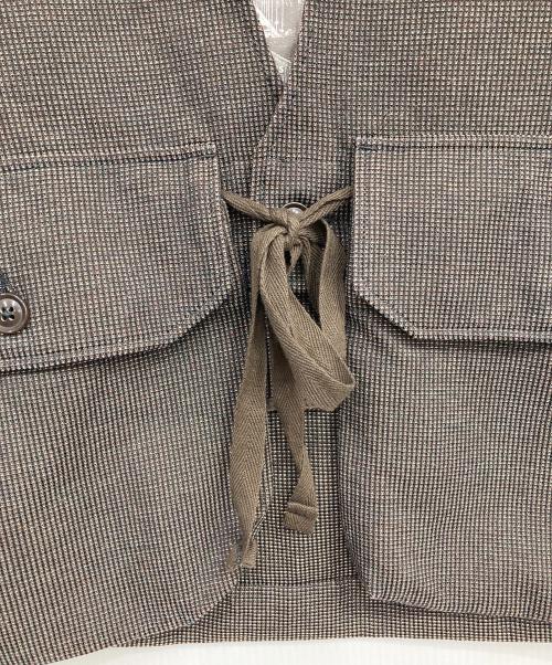Engineered Garments（エンジニアド ガーメンツ）Engineered Garments (エンジニアド ガーメンツ) Fowl vest ブラウン サイズ:Ｍの古着・服飾アイテム
