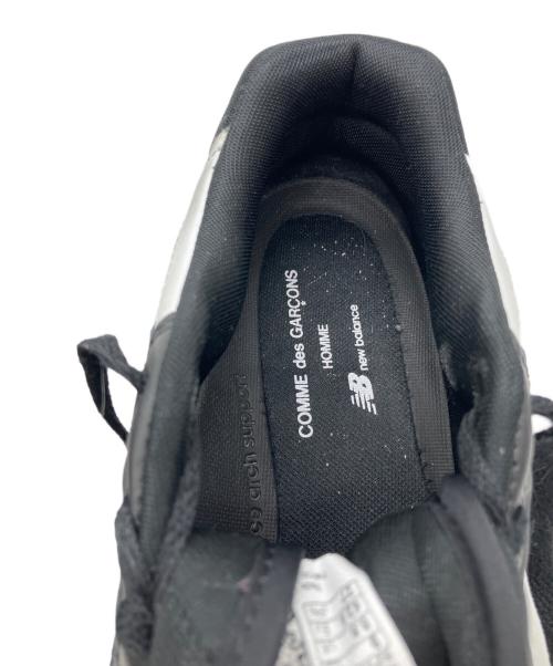 NEW BALANCE（ニューバランス）NEW BALANCE (ニューバランス) COMME des GARCONS HOMME (コムデギャルソン オム) ローカットスニーカー ブラック サイズ:27㎝の古着・服飾アイテム