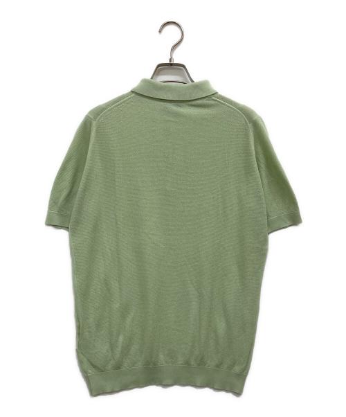 JOHN SMEDLEY（ジョンスメドレー）JOHN SMEDLEY (ジョンスメドレー) シーアイランドコットンポロシャツ グリーン サイズ:Mの古着・服飾アイテム