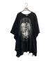 Vivienne Westwood（ヴィヴィアンウエストウッド）の古着「CRACKED FLORAL FRAME エレファントTシャツ」｜ブラック