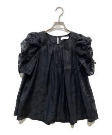 CELFORD（セルフォード）の古着「ドロストスリーブチュニック」｜ブラック