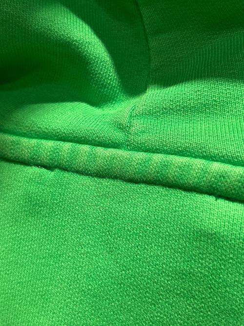 Acne studios（アクネ ストゥディオズ）Acne studios (アクネ ストゥディオズ) フランクリン ロゴプリント オーバーサイズ スウェット パーカー グリーン サイズ:Mの古着・服飾アイテム