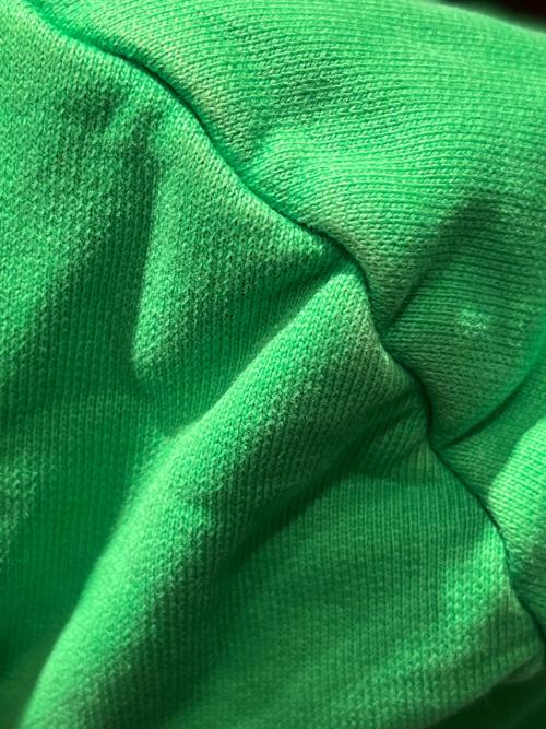 Acne studios（アクネ ストゥディオズ）Acne studios (アクネ ストゥディオズ) フランクリン ロゴプリント オーバーサイズ スウェット パーカー グリーン サイズ:Mの古着・服飾アイテム