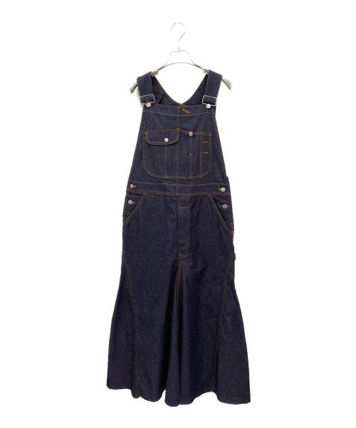 MADISON BLUE（マディソンブルー）MADISON BLUE (マディソンブルー) JUMPER MAXI SKIRT NO FADE DENIM インディゴ サイズ:01（S）の古着・服飾アイテム