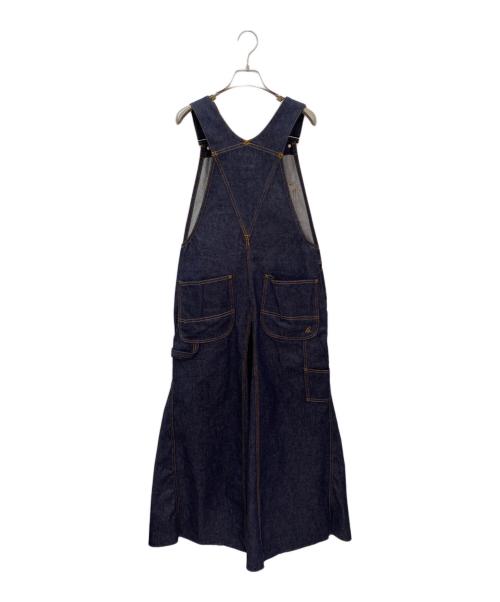 MADISON BLUE（マディソンブルー）MADISON BLUE (マディソンブルー) JUMPER MAXI SKIRT NO FADE DENIM インディゴ サイズ:01（S）の古着・服飾アイテム