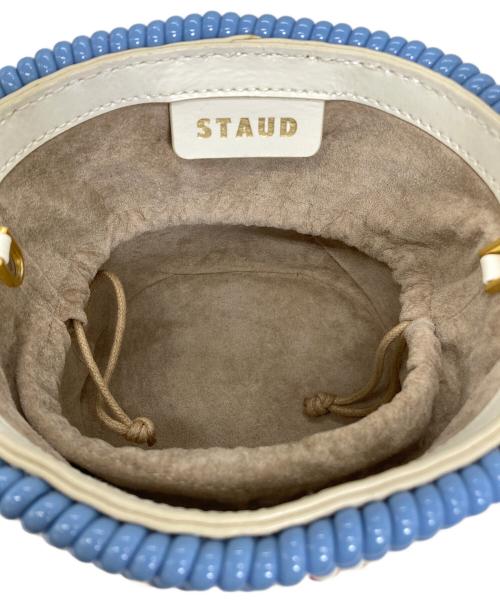 STAUD（スタウド）STAUD (スタウド) Bissett Leather Bucket Bag マルチカラーの古着・服飾アイテム