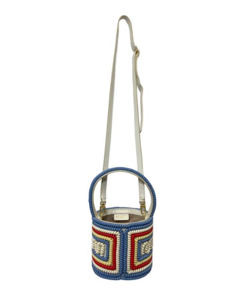 STAUD（スタウド）STAUD (スタウド) Bissett Leather Bucket Bag マルチカラーの古着・服飾アイテム