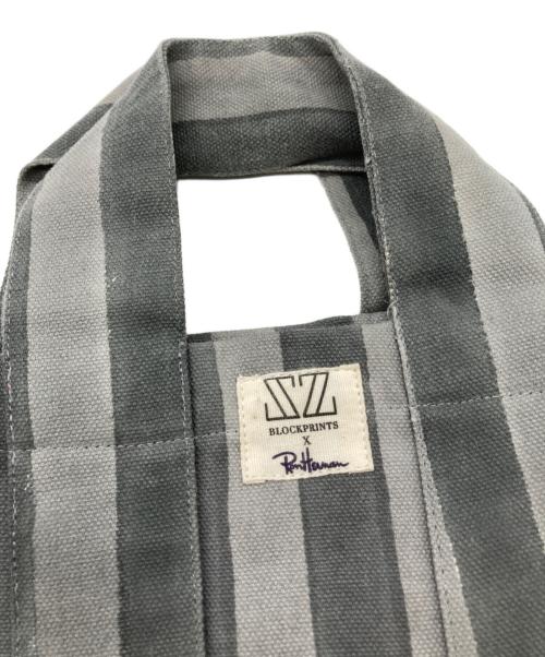 Ron Herman（ロンハーマン）Ron Herman (ロンハーマン) SZ Blockprints (エスゼットブロックプリント) ミニメイントート グレーの古着・服飾アイテム