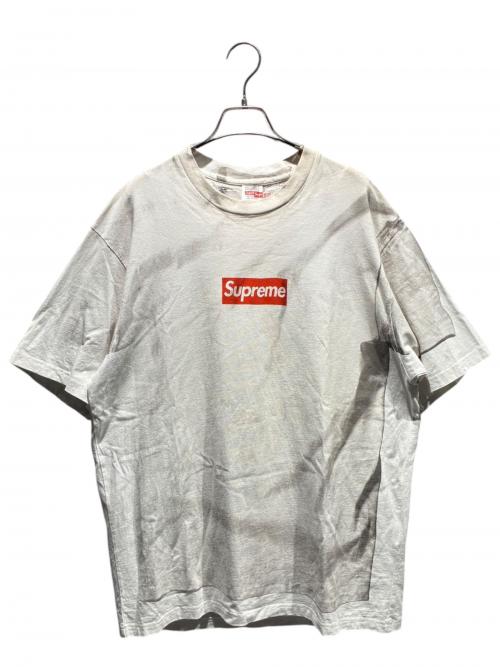 SUPREME（シュプリーム）SUPREME (シュプリーム) MM6 Maison Margiela Box Logo Tee ホワイト×グレー サイズ:Mの古着・服飾アイテム