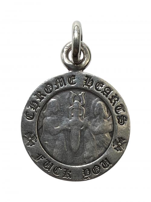 CHROME HEARTS（クロムハーツ）CHROME HEARTS (クロムハーツ) エンジェルメダルチャーム シルバーの古着・服飾アイテム