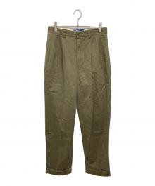 POLO RALPH LAUREN（ポロ・ラルフローレン）の古着「HAMMOND PANT」｜オリーブ