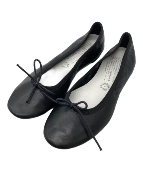travel shoes by chausser（トラベルシューズバイショセ）TRAVEL SHOES by chausser (トラベルシューズバイショセ) バレエシューズ ネイビー サイズ:37の古着・服飾アイテム
