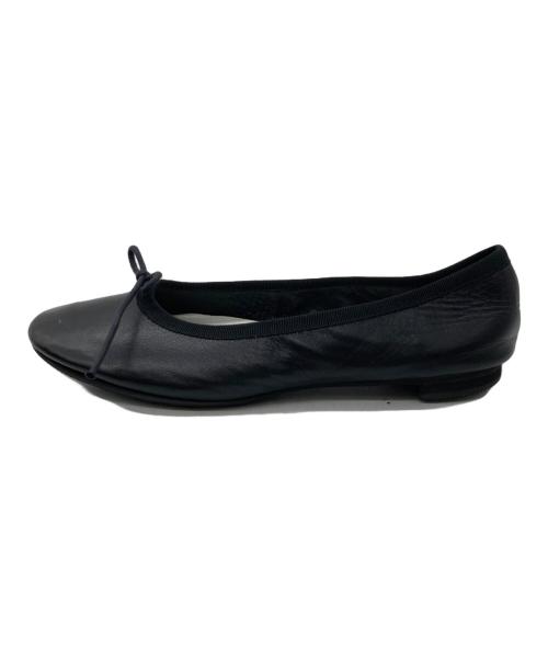 travel shoes by chausser（トラベルシューズバイショセ）TRAVEL SHOES by chausser (トラベルシューズバイショセ) バレエシューズ ネイビー サイズ:37の古着・服飾アイテム