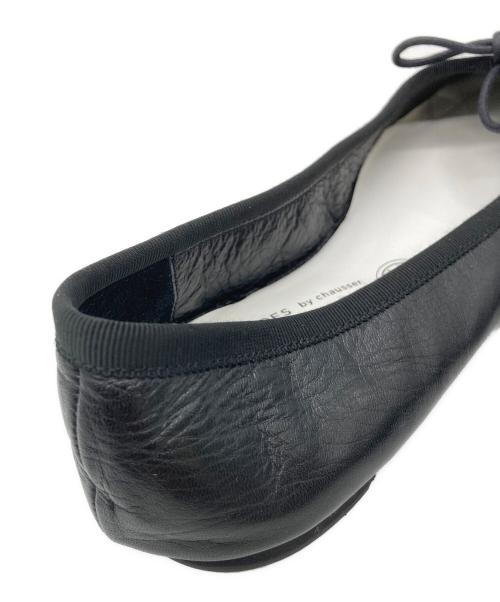 travel shoes by chausser（トラベルシューズバイショセ）TRAVEL SHOES by chausser (トラベルシューズバイショセ) バレエシューズ ネイビー サイズ:37の古着・服飾アイテム