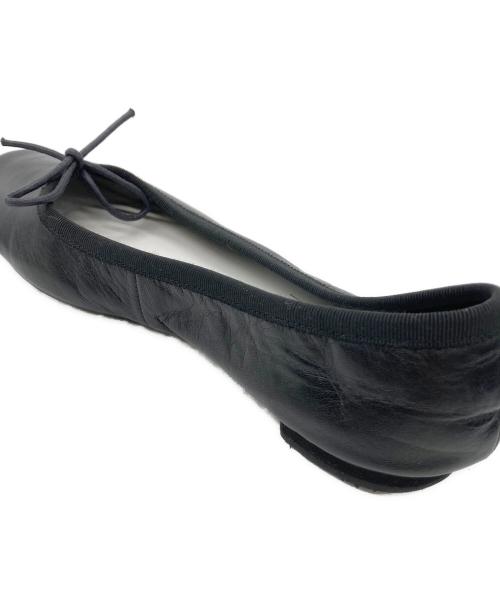 travel shoes by chausser（トラベルシューズバイショセ）TRAVEL SHOES by chausser (トラベルシューズバイショセ) バレエシューズ ネイビー サイズ:37の古着・服飾アイテム