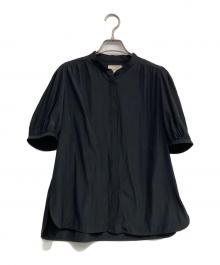 UNITED ARROWS（ユナイテッドアローズ）の古着「SPiree K/S ショートスリーブ ブラウス」｜ブラック