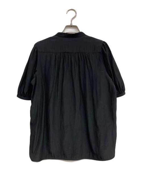 UNITED ARROWS（ユナイテッドアローズ）UNITED ARROWS (ユナイテッドアローズ) SPiree K/S ショートスリーブ ブラウス ブラック サイズ:Freeの古着・服飾アイテム